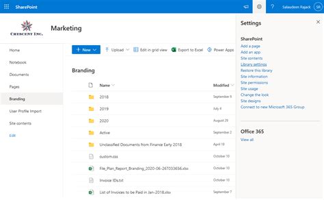 Customize permissions for a SharePoint list or library.